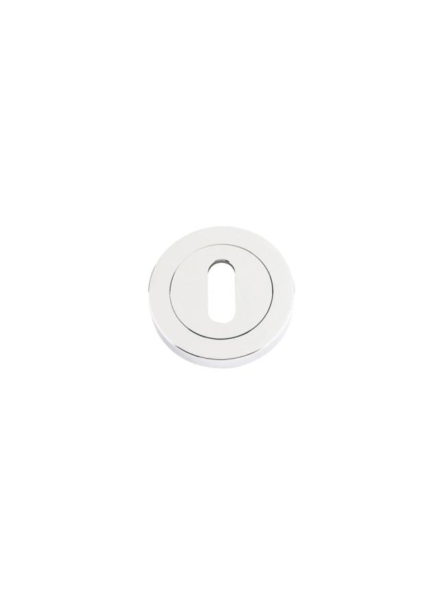 Zoo Hardware Standard profile escutcheon - Polished Nickel
