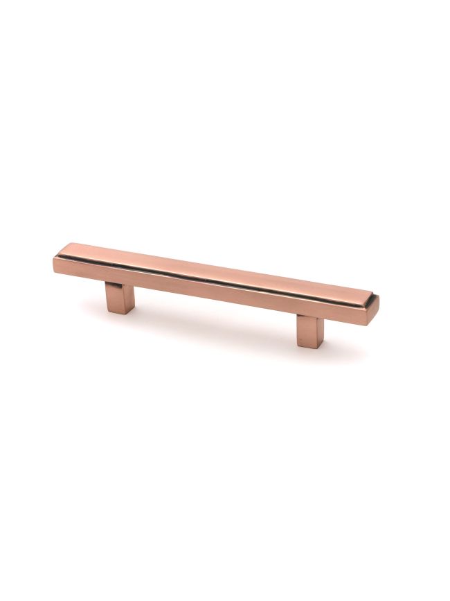 Polished Bronze Scully Pull Handle - Small