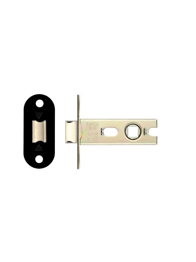 Zoo Hardware Project tubular latch 76mm - Radius - Black