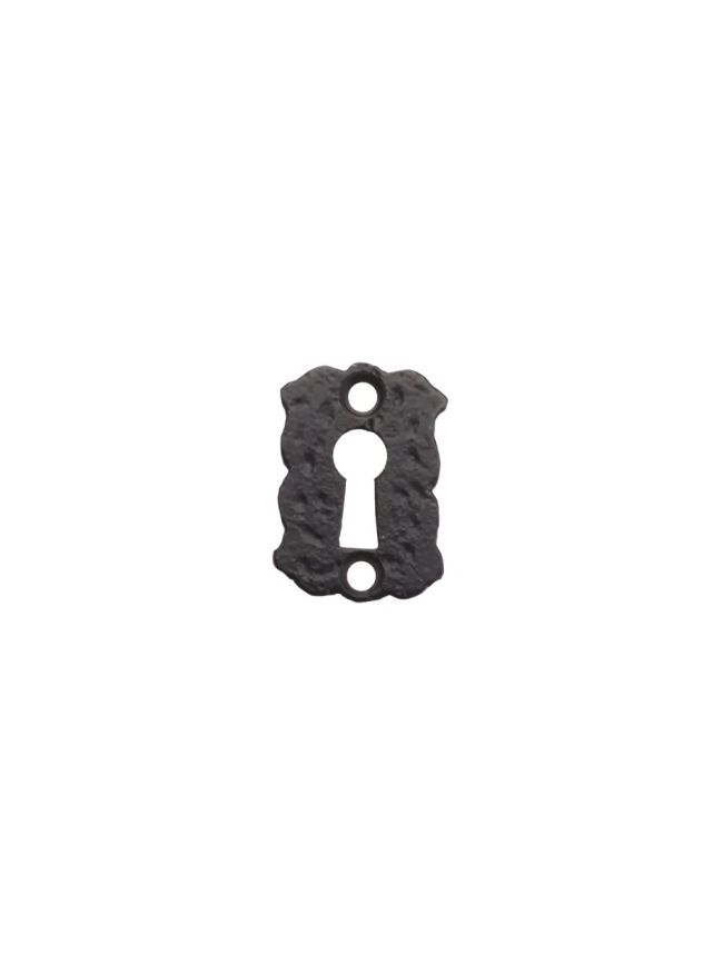 Zoo Hardware Floral Escutcheon - Standard - 2" - Black