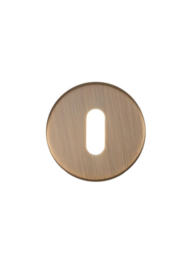 Zoo Hardware Standard Profile Escutcheon - 52 Dia - Grade 201 - Antique Brass