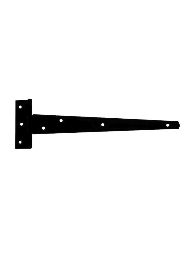 Iron Tee Hinge  - Standard 10" - 250mm Black