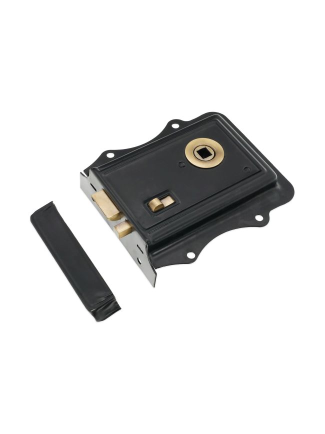 Iron Rim Lock Olde - Black/Antique