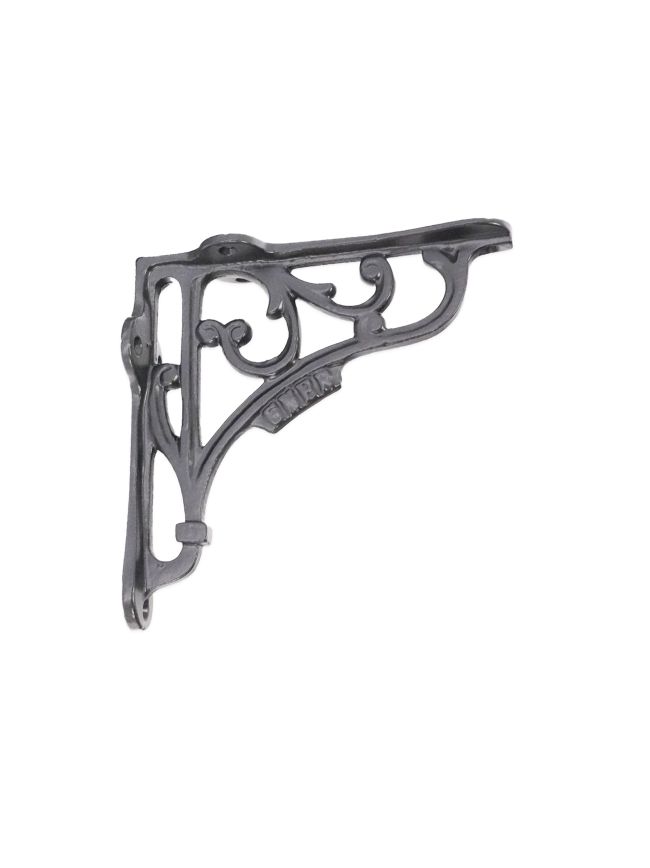 GNER Shelf Bracket Black 125x125mm (Sold in Pairs)