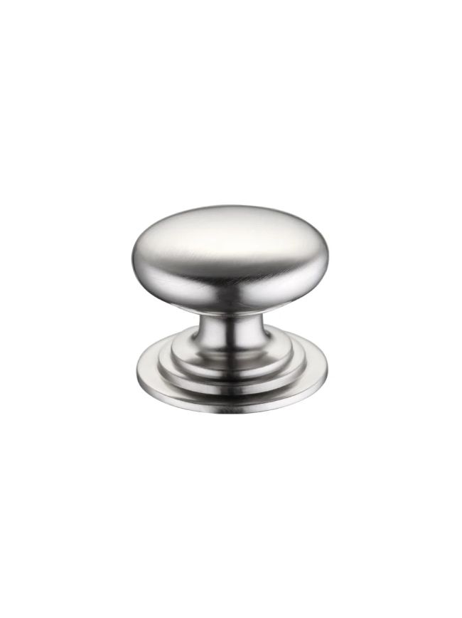 Zoo Hardware Victorian Cupboard Knob 38mm dia. - Nickel