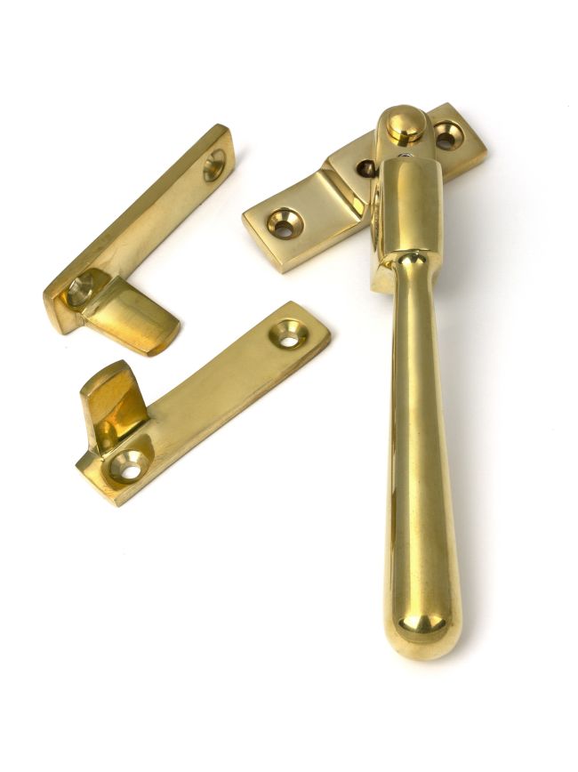 Polished Brass Night-Vent Locking Newbury Fastener