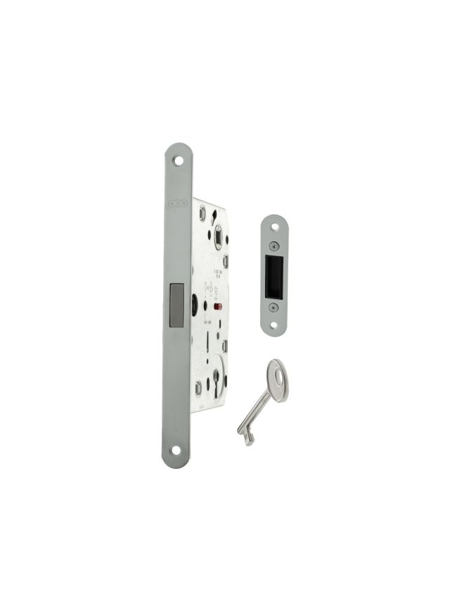 AGB Polaris 2XT Magnetic Key Sashlock 60mm backset - Polished Chrome