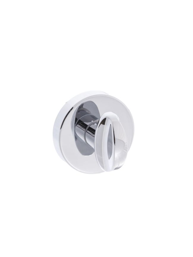 Forme WC Turn and Release on Minimal Round Rose - Polished Chrome