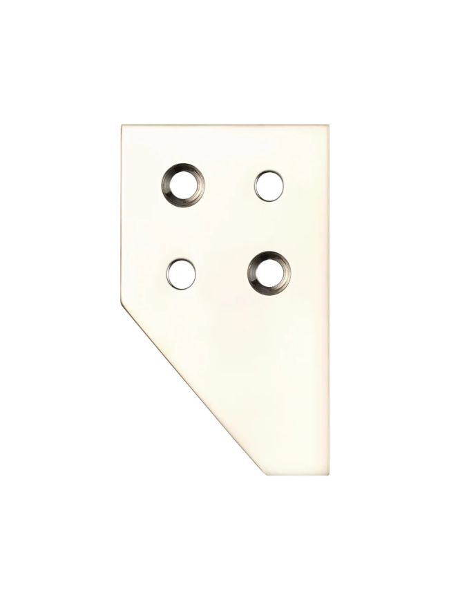 Zoo Hardware Sash Strike Plate for Sash Stop - Nickel