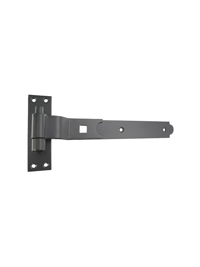 Hook and Band Hinge - Cranked 12" - 300mm Black