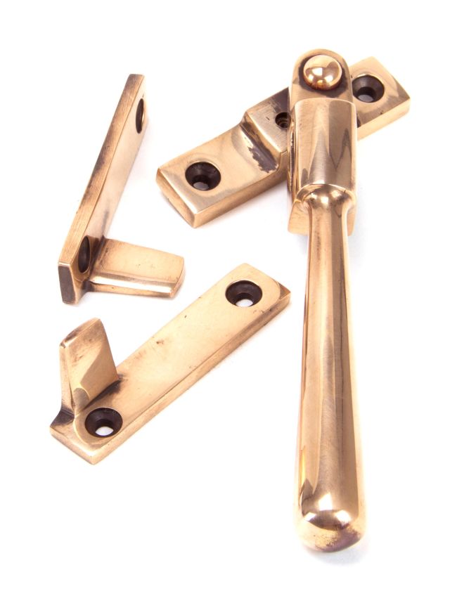 Polished Bronze Night-Vent Locking Newbury Fastener