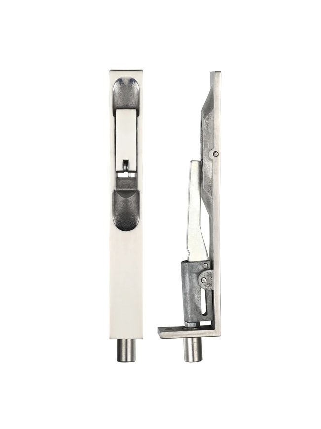 Zoo Hardware Lever action flush bolt - 20 x 150mm - Polished Stainless