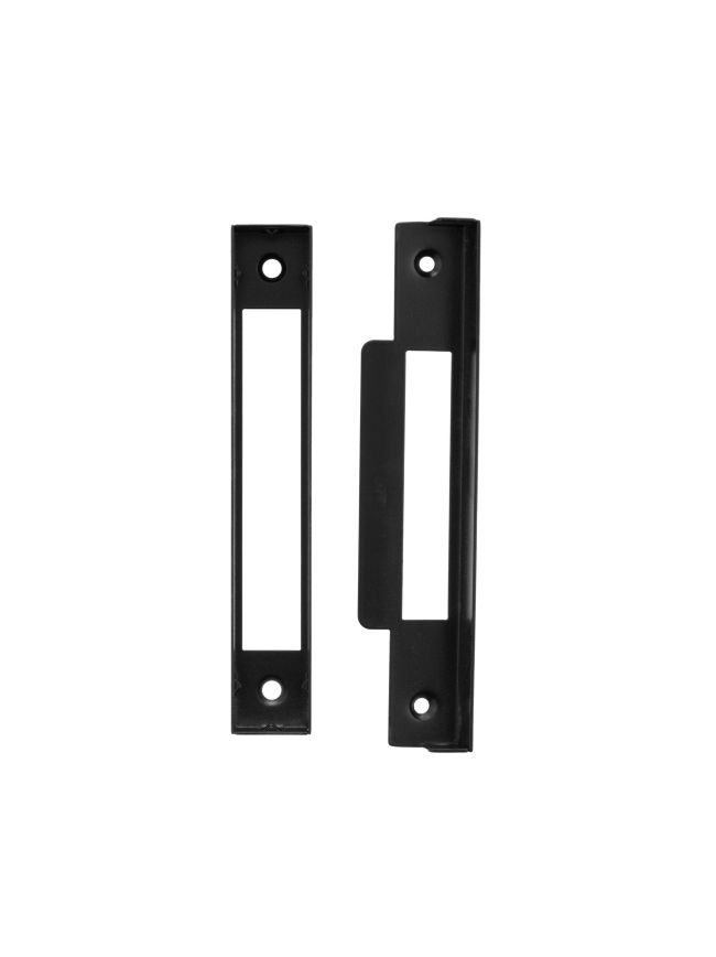 Atlantic 3 Lever Sashlock/Bathroom Lock Rebate Kit - Matt Black