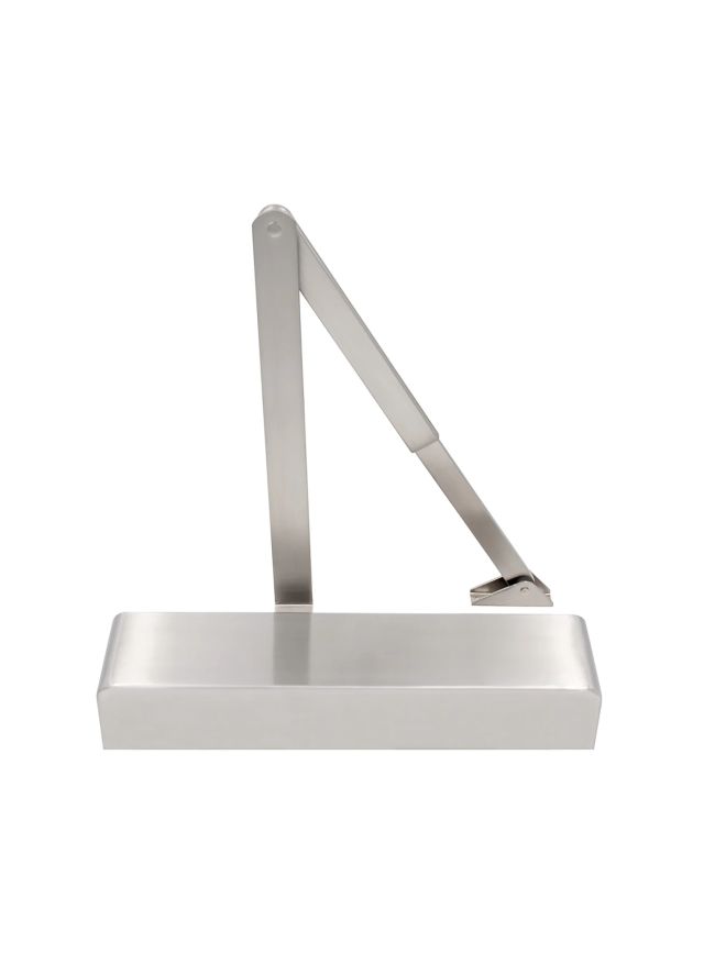 Zoo Hardware Adjustable Size 3 to 6 Door Closer - Stainless Steel