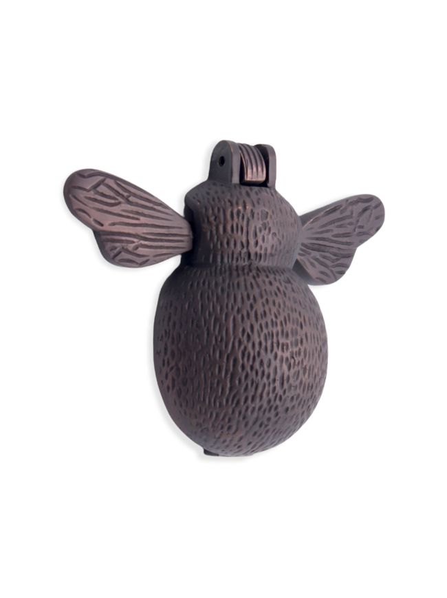 Bumble Bee Door Knocker Aged Bronze