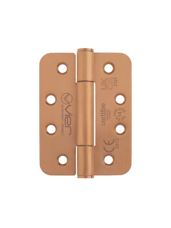Zoo Hardware Grade 14 concealed knuckle hinge SS201 - Radius - PVD Bronze