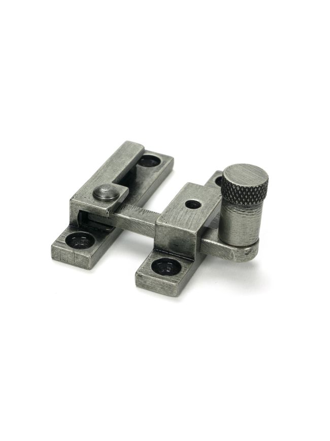 Pewter Brompton Quadrant Fastener - Narrow