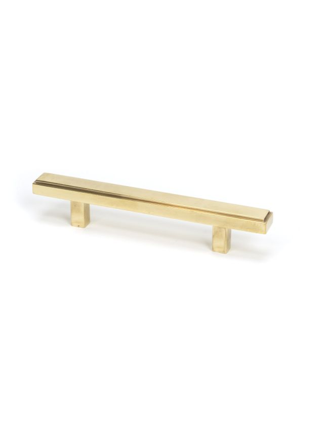 Aged Brass Scully Pull Handle - Small