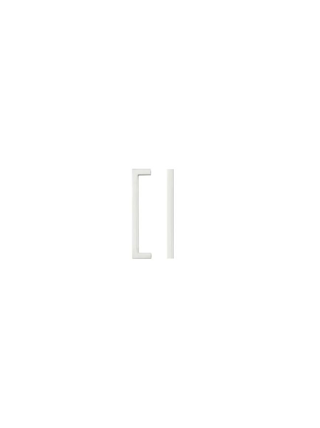 Zoo Hardware Square Block Cabinet handle 128mm CTC Brushed Nickel Finish
