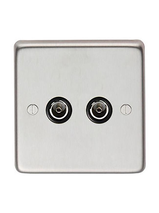 SSS Double TV Socket