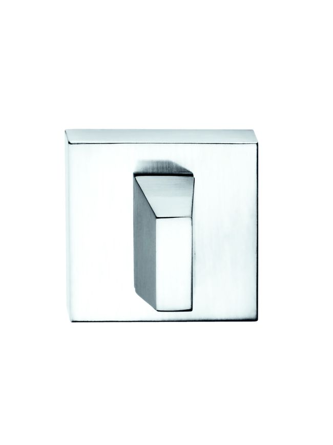 Tupai Rapido Curva/QuadraLine WC Turn on Square Rose (bolt through fixing only) - Bright Polished Chrome