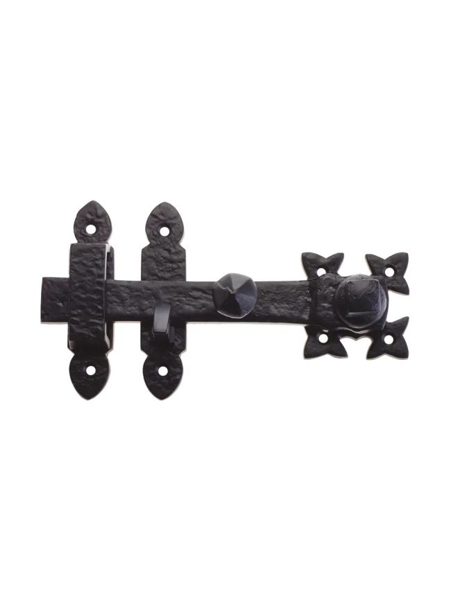 Zoo Hardware Latch - 2.5" x 7.5" - Black