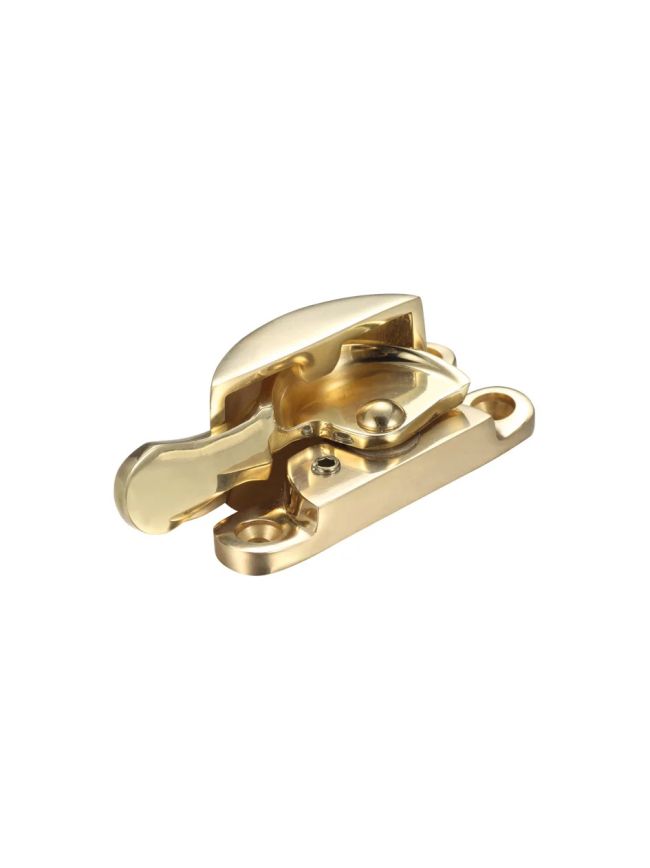Zoo Hardware Fitch Fastener c/w Key - Polished Brass