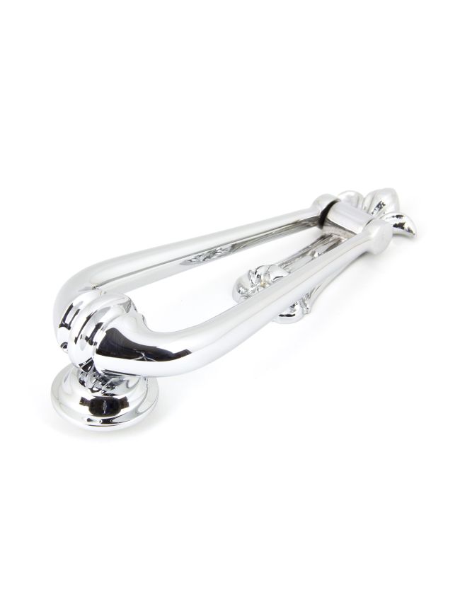 Polished Chrome Loop Door Knocker