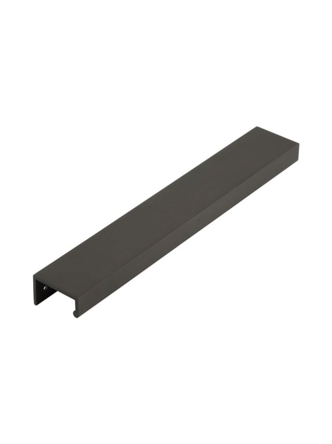 Burlington 300mm Dark Bronze Angled Edge Pull - By Frelan Hardware - BUR912DB
