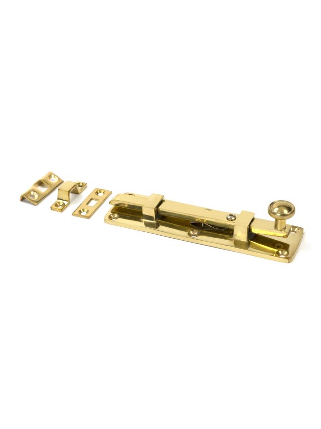 Polished Brass 6" Universal Bolt