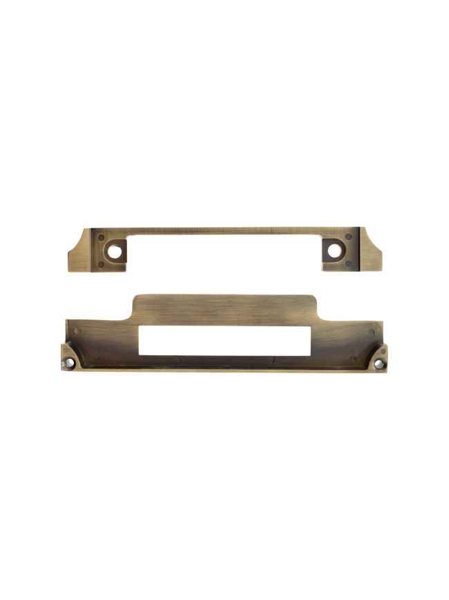 Atlantic Euro Sashlock Rebate Kit for 45mm+ doors - Antique Brass