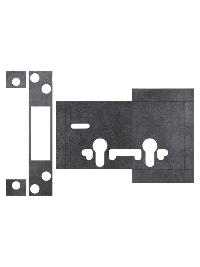 Atlantic Deadlock - Euro & 5LK Intumescent Lock Kit FD60 2mm