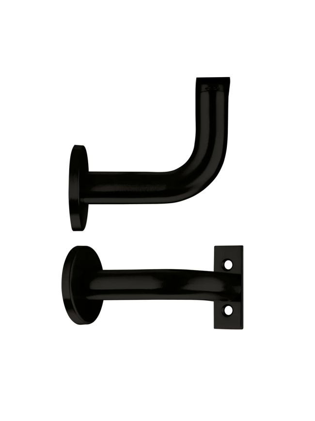 Zoo Hardware Handrail Bracket (Concealed) SSS - 3" - Powder Coat Black