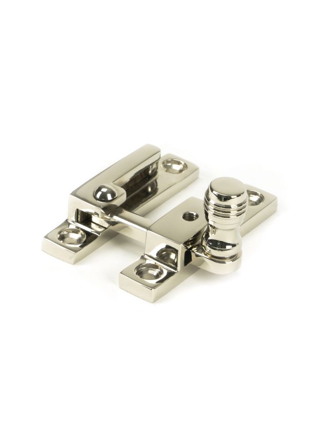 Polished Nickel Prestbury Quadrant Fastener - Narrow