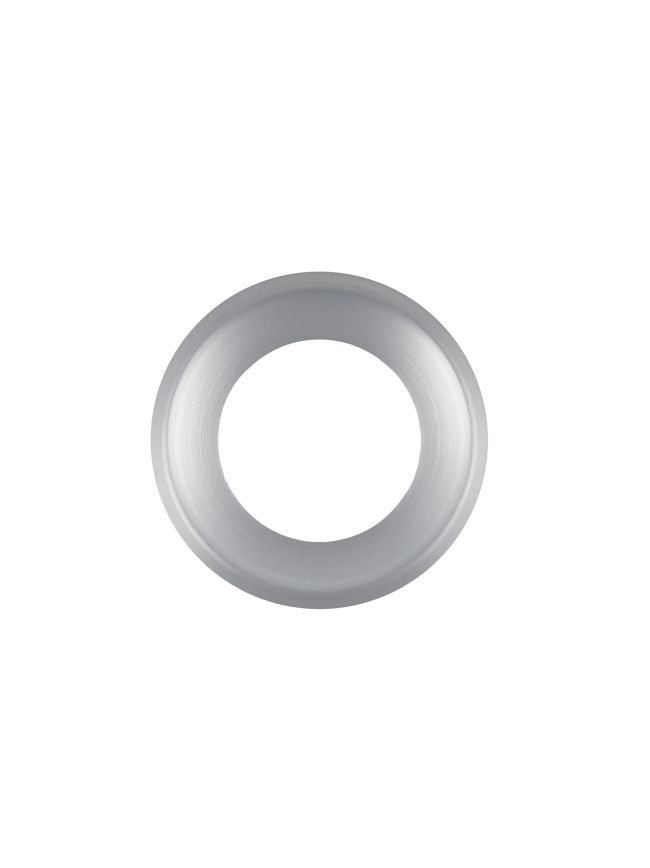Zoo Hardware Spare Picco Lever Round Rose Pack - Satin Chrome