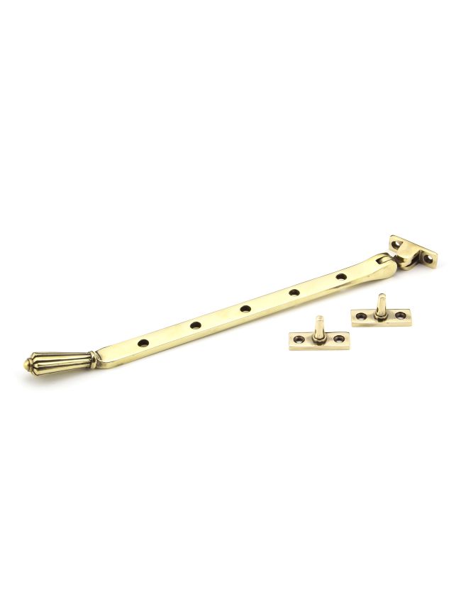 Aged Brass 12" Hinton Stay