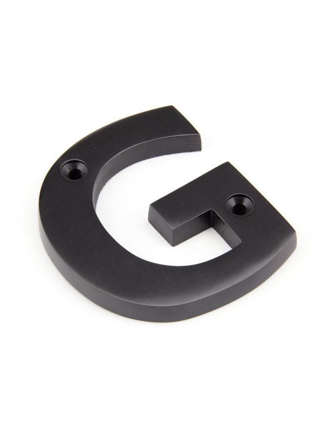 Aged Bronze Letter G