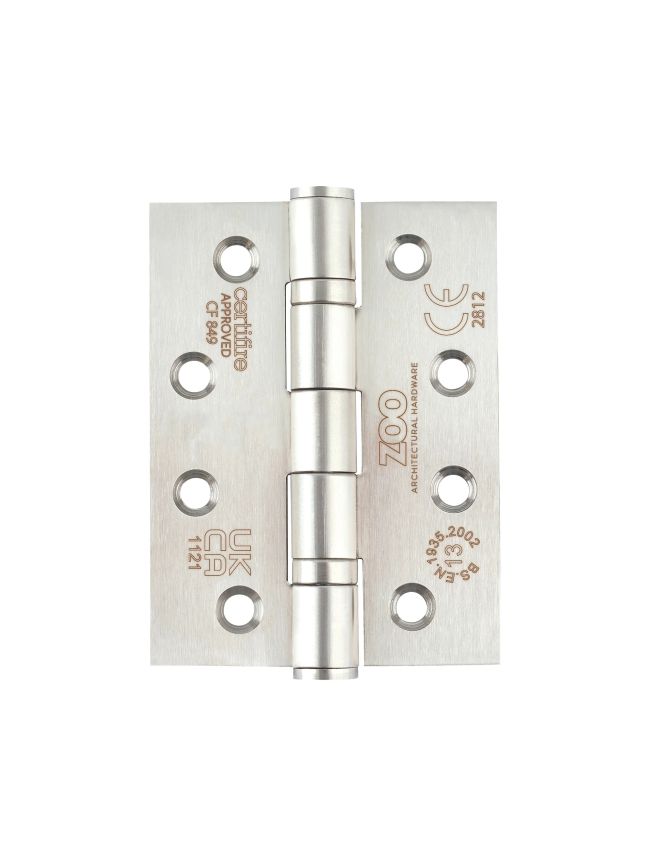 Zoo Hardware Grade 13 Ball Bearing Hinge - SS201 - CF849 - Satin Stainless
