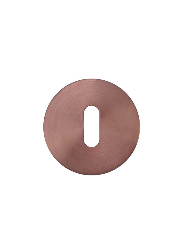 Zoo Hardware Standard Profile Escutcheon - Rosso Slim - 4mm - PVD Bronze