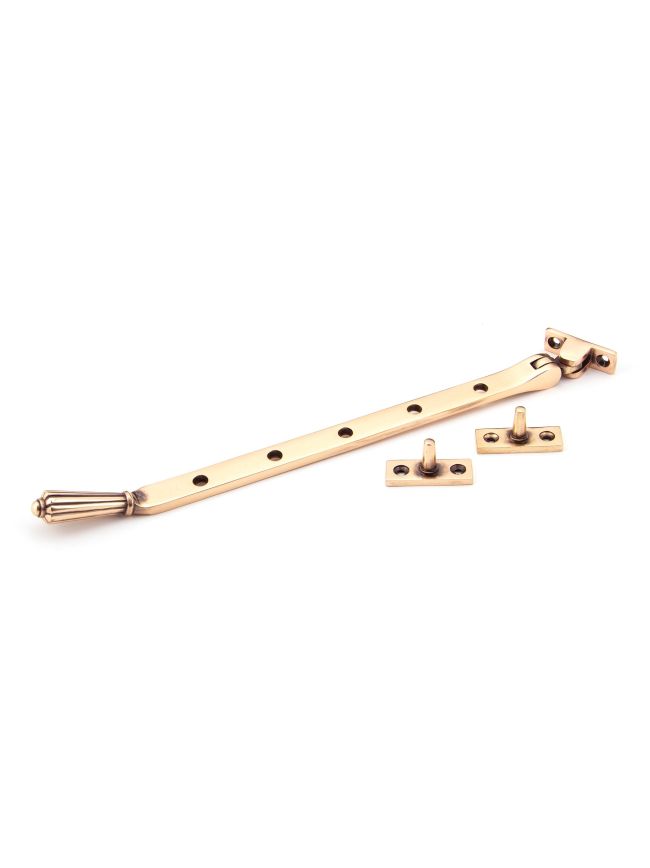 Polished Bronze 12" Hinton Stay