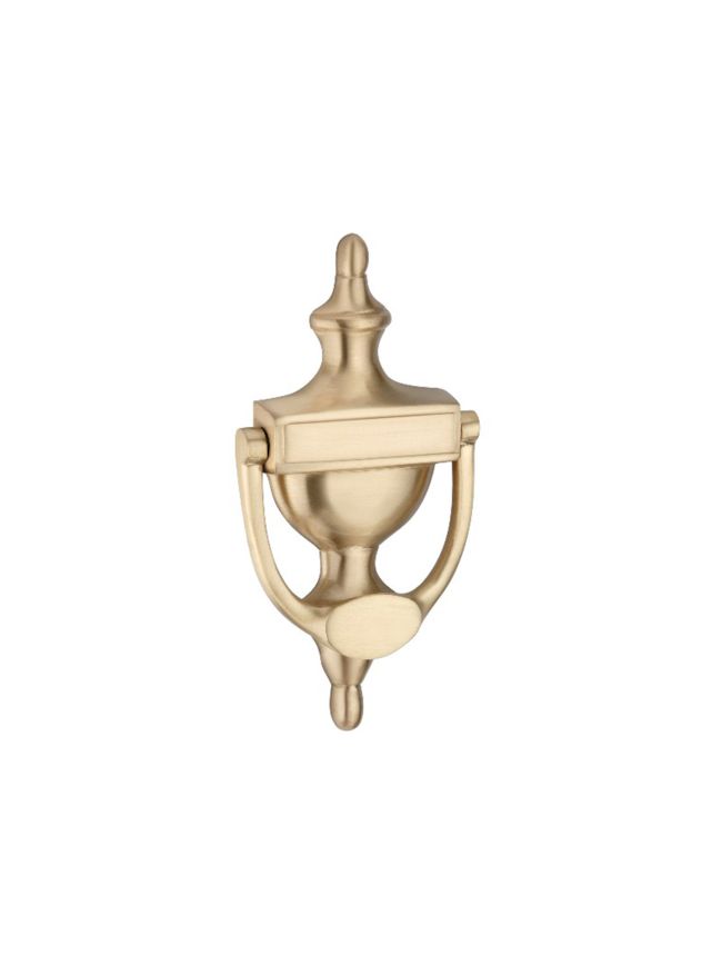 Victorian Door Knocker 150mm Satin Brass