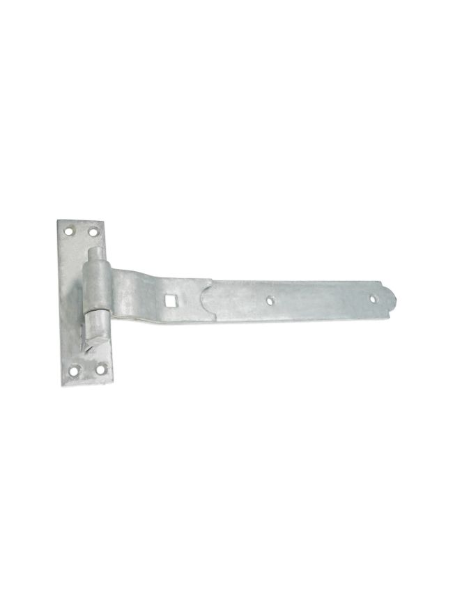 Hook and Band Hinge - Cranked 12" - 300mm Galvanised