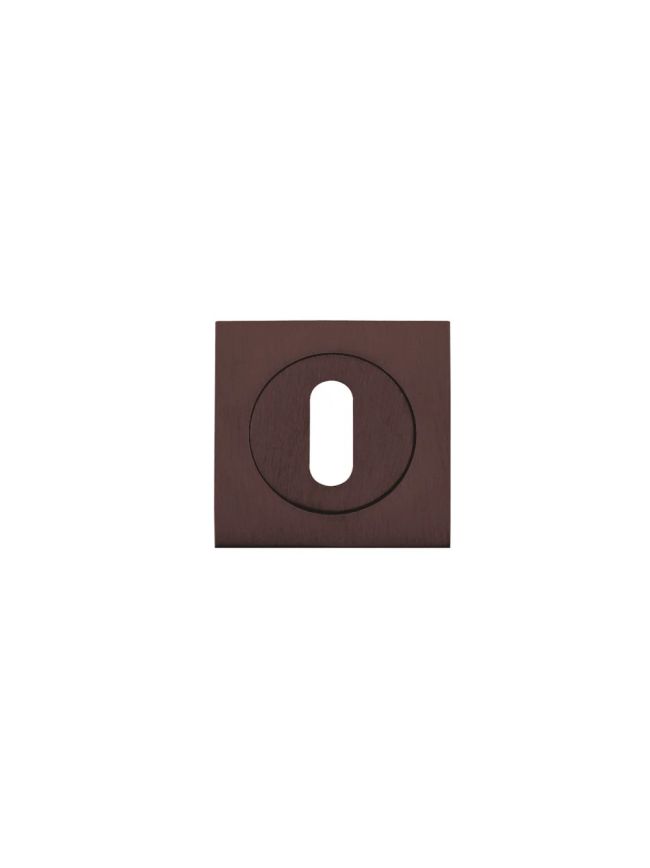 Zoo Hardware Square standard profile escutcheon - Etna Bronze