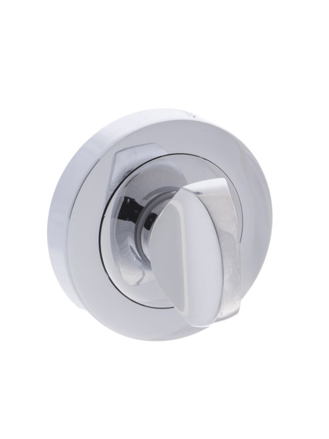 Senza Pari WC Turn and Release on Round Rose - Polished Chrome