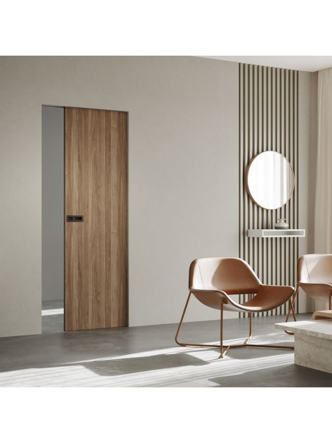 Ermetika Absolute EvoKit Single Frameless Pocket Door System 726x2040mm - WT 100mm
