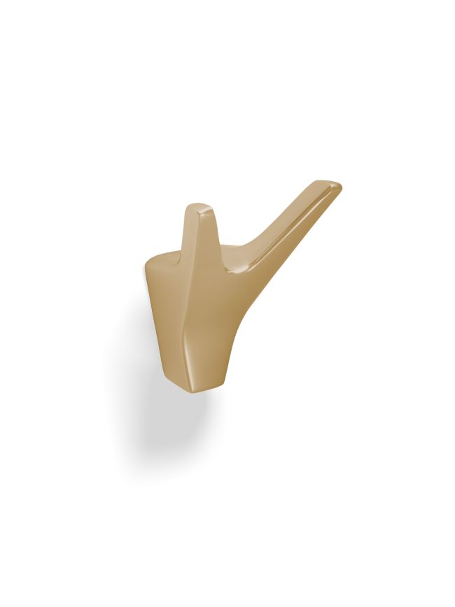 Valli Hat & Coat Hook - Polished Brass PVD