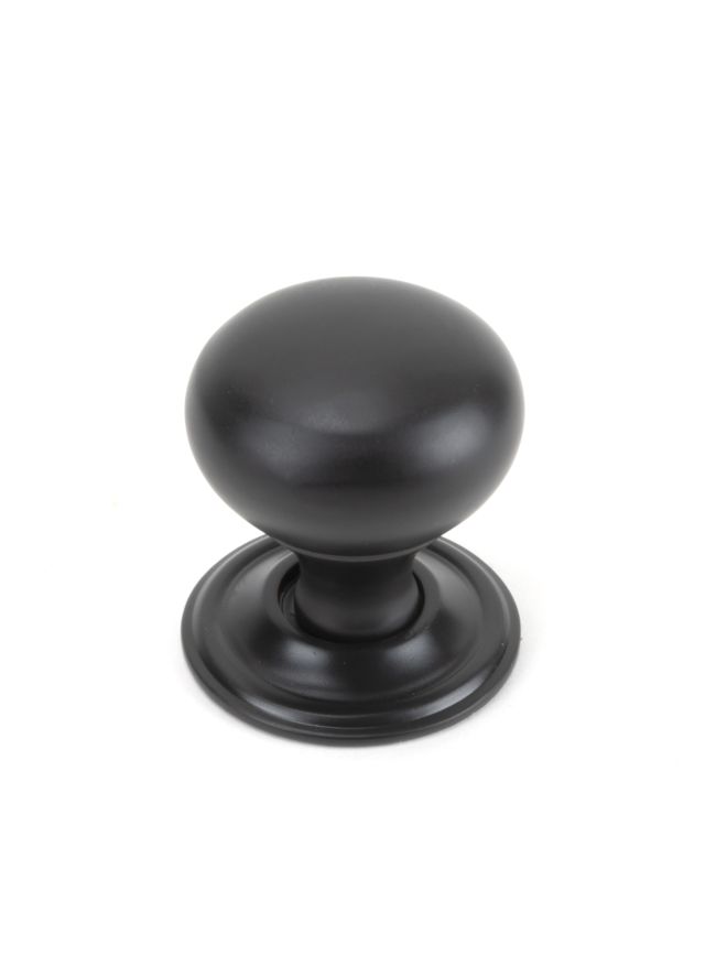 Aged Bronze Mushroom Cabinet Knob 32mm