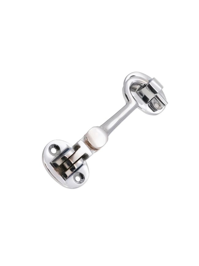 Silent Cabin Hook 3" - 75mm Polished Chrome