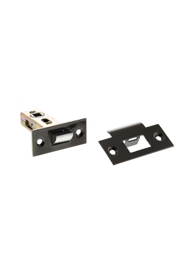 Atlantic Bolt Through Tubular Latch 2.5" - Black Nickel