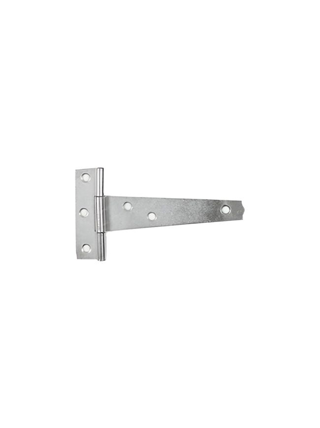 Iron Tee Hinge  - Standard 4" - 100mm Zinc